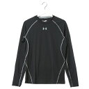 アンダーアーマー UNDER ARMOUR メンズ ヒートギア コンプレッション 長袖 1257471 (BLACKxSTEEL)