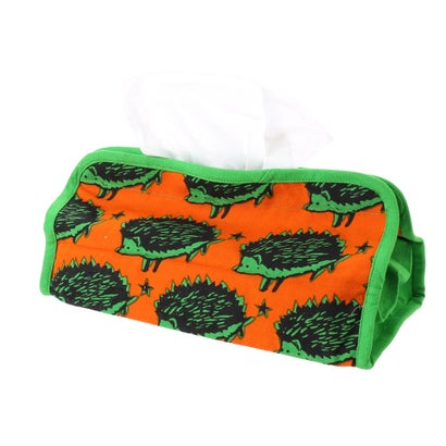 【チャイハネ】ズーズーティッシュボックスカバー オレンジ