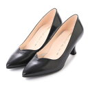 ビューフォートエレガンス BeauFort elegance 6センチヒール2Eコンフォートパンプス (ブラック)