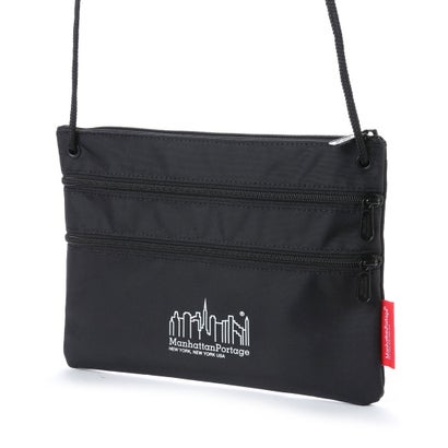 マンハッタンポーテージ Manhattan Portage Triple Zipper Pouch(L) （Black）