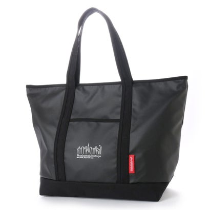 マンハッタンポーテージ Manhattan Portage MP Logo Printed Cherry Hill Tote Bag （Black/White）