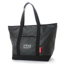 }nb^|[e[W Manhattan Portage MP Logo Printed Cherry Hill Tote Bag iBlack/Whitej