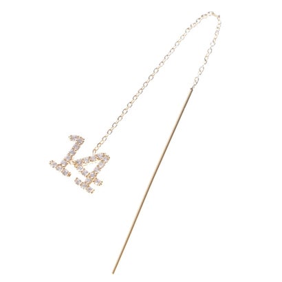 マ シェール コゼット ma chere cosette 『Chaque jour』ナンバーモチーフピアス(片耳分)(14)