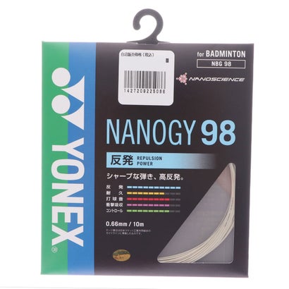 ヨネックス YONEX バドミントン ストリング ナノジー98 NBG98 NBG98