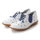 カリシモアルテ Carissimo alte 本革 パンチングスリッポン (WH)