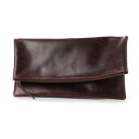 ビカーシ BICASH クラッチバッグ (DARK BROWN)