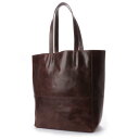 ビカーシ BICASH レザートートバッグ (DARK BROWN)