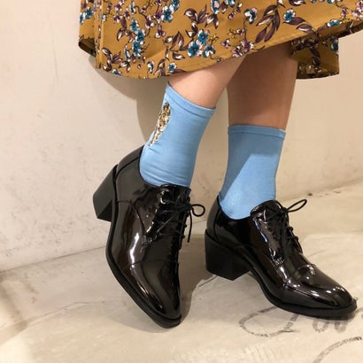 ジェフリーキャンベル Jeffrey Campbell レースアップシューズ (ブラック)