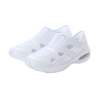 ステップラック Step Luck メディカル ナースシューズ 2way スリッポン メッシュ カップインソール カメサンダル sl_18550 WHITE 