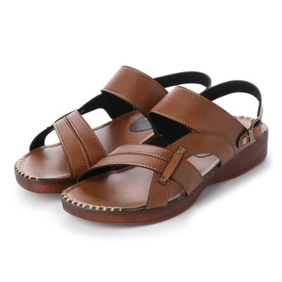 イタリコ ITALICO 日本製 2WAY ストラップ 接触冷感 カジュアルサンダル （キャメル）