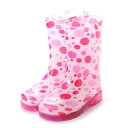 ケーズプラス K's PLUS 歩くたびに光る LED内蔵ソール キッズレインブーツ Lighting Rain Boots 長靴・kp_18004 （PINK）