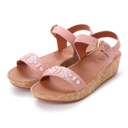 フィットフロップ FitFlop BON II BACK-STRAP SANDALS - CRYSTAL （Dusky Pink）