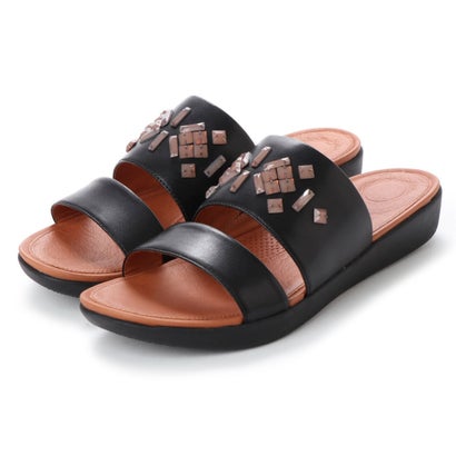 フィットフロップ FitFlop DELTA LEATHER SLIDE SANDA