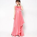 ジュネビビアン Genet Vivien ロングドレス (ピンク)