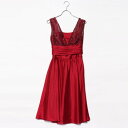 ジュネビビアン Genet Vivien 2wayドレス (レッド)
