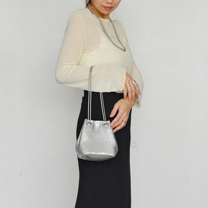 スタイロ styiro メタルメッシュドロストバッグ(シルバー) スタイロ styiro メタルメッシュドロストバッグ(シルバー)