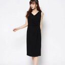 ジュネビビアン Genet Vivien カシュクール調ドレス (ブラック)