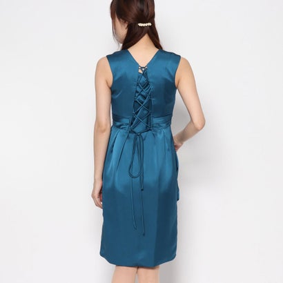 ジュネビビアン Genet Vivien レースアップパーティードレス （グリーン）