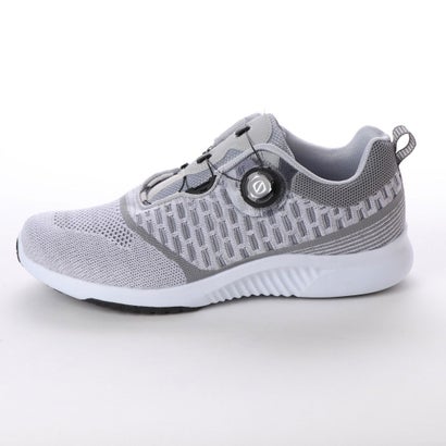 フォーセンス FOURSENSE ダイヤル式フライニットスニーカー メンズ （GREY）