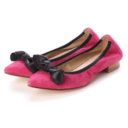 【本革 / 日本製】 バークレー BARCLAY リボンモチーフカッターパンプス （PKS）