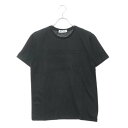 スタイルブロック STYLEBLOCK 凹エンボス加工ロゴクルーネックTシャツ (ブラック)