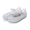 メリッサ melissa MINI MELISSA CAMPANA ZIG ZAG VI BB (MIXED SILVER GLITTER)