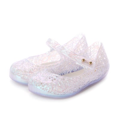 楽天LOCOMALL（ロコンド公式ストア）メリッサ melissa MINI MELISSA CAMPANA ZIG ZAG VI BB （HOLOGRAPHIC WHITE）