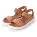 エコー ECCO FLOWT W Flat Sandal (LION/CASHMERE)