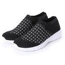 スピーディーダック SPEEDY DUCK レディース軽量ストレッチニットシューズ 8920 (BLK)