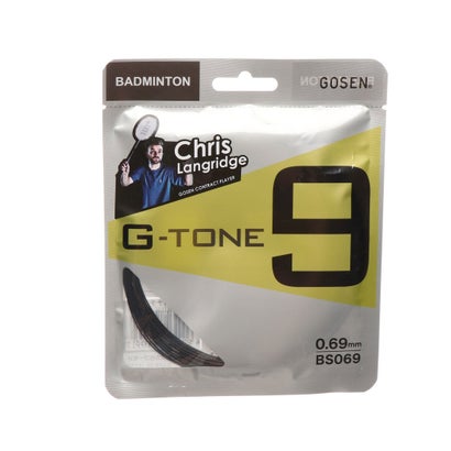 ゴーセン GOSEN バドミントン ストリング バドミントンストリング ジー・トーン9 BS069-BK BS069-BK