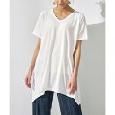 ラナン RANAN レディゆるシルエットTシャツ (オフホワイト)