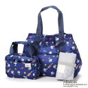 マミールー　マザーズバッグ ルートート ROOTOTE スヌーピー SNOOPY よこ型 マザーズバッグ 3点セット アストロノーツ SN マミールー PEANUTS 4T 8100 (Astronauts)