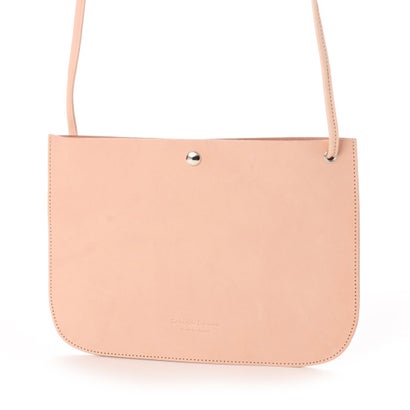 サビーナドンナ Sabina Donna 【日本製】栃木レザー ポシェットポーチ ショルダー長さ調節自由自在 （キナリ（生成り））