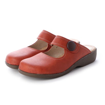 イタリコ ITALICO 日本製 楽ちん クルミボタン リゾート サボ クロッぐサンダル （レンガ）