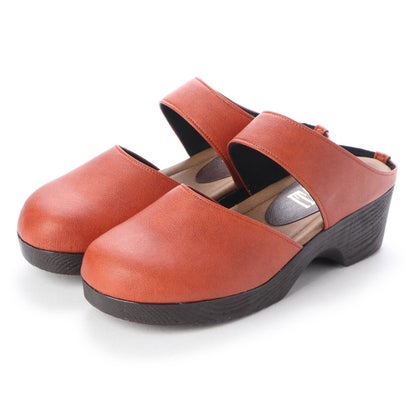 イタリコ ITALICO 日本製 楽ちん ベルト サボ クロッぐサンダル （レンガ）