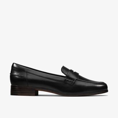 クラークス ローファー レディース 【ネット限定】Hamble Loafer / ハンブルローファー （ブラックレザー）