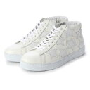 アナーオベーション HONOUR OVATION スター ハイカットスニーカー （White/White）