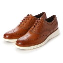 コール ハーン COLE HAAN 2.ゼログランド ウィング オックスフォード mens (ブリティッシュタン レザー / アイボリー)