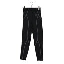 エーディーワン A.D.ONE レディース発熱保温コンプレッションウェア (BLACKxGREY)