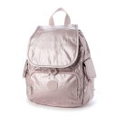 キプリング Kipling CITY PACK MINI （Metallic Rose） バックパック