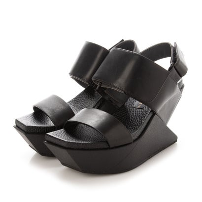 ʥƥå ̡ UNITED NUDE Delta Wedge Sandal BLACK