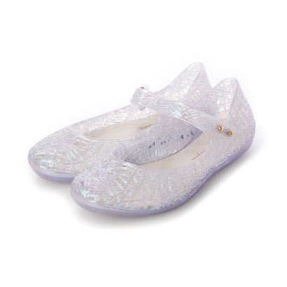 bT melissa MINI MELISSA CAMPANA ZIG ZAG VI BB iHOLOGRAPHIC WHITEj