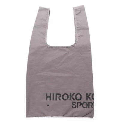 ヒロココシノスポーツ HIROKO KOSHINO SPORTS 折りたたみお買い物バッグ （グレー）