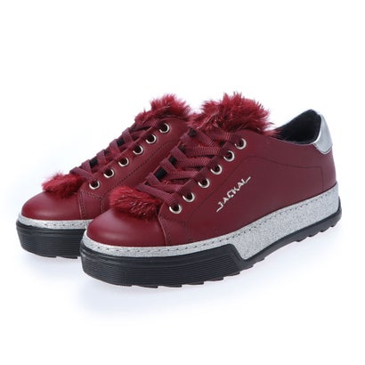 ヨーロッパコンフォートシューズ EU Comfort Shoes JACKAL MILANO コンフォートスニーカー(JL550) （レッド）
