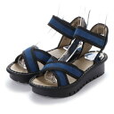 ヨーロッパコンフォートシューズ EU Comfort Shoes FLYLONDON サンダル(500.522) (ブルー)