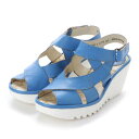 ヨーロッパコンフォートシューズ EU Comfort Shoes FLYLONDON サンダル(500.737) (ブルー)