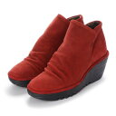 ヨーロッパコンフォートシューズ EU Comfort Shoes FLYLONDON ショートブーツ(YIP500.505) (レッド)