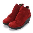 ヨーロッパコンフォートシューズ EU Comfort Shoes FLYLONDON ショートブーツ(YIP500.505) (ワイン)