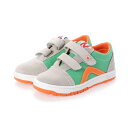 ヨーロッパコンフォートシューズ EU Comfort Shoes Narurino ベビーローカットスニーカー (グレー/グリーン)