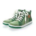 ヨーロッパコンフォートシューズ EU Comfort Shoes Naturino キッズハイカットスニーカー (グリーン)